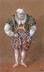 Billy Purvis (bodycolour, tinta, lápis e wc no papel)
